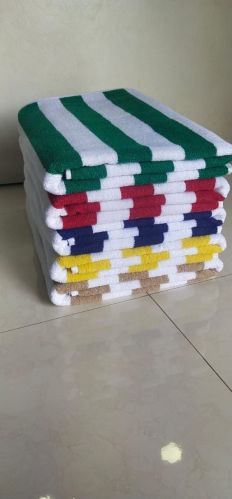 Striped Bath Towel
