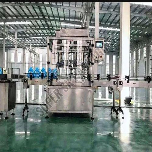 Fully Automatic 4 Head Liquid Filling Machine