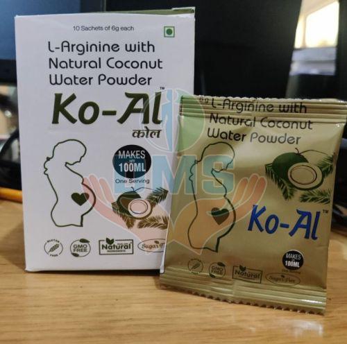 L-Arginine with Natural Coconut Water