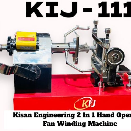 Fan Winding Machine 2 in 1 Hand Operated - Kij 111