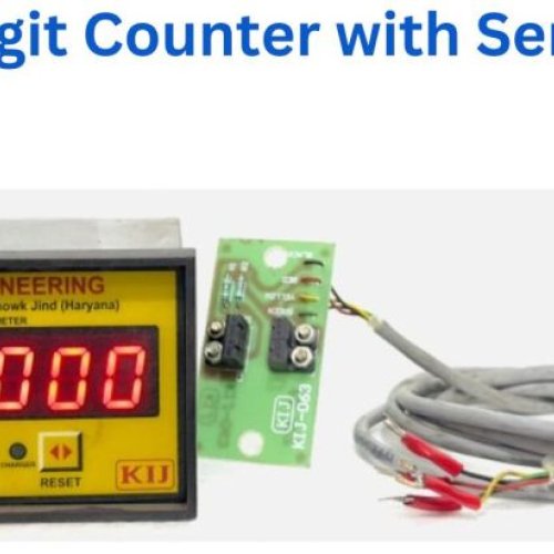 6 Digit Display Counter Meter with Sensor