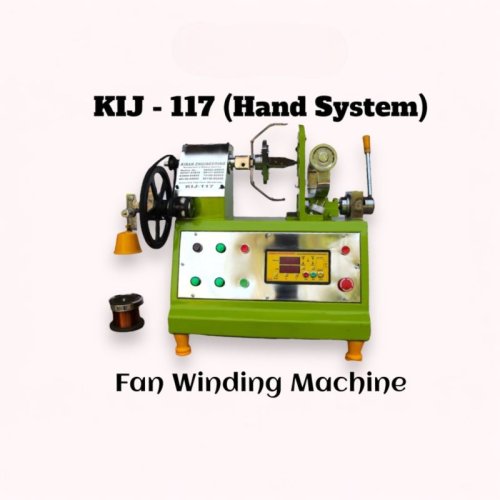 Semi Automatic Ceiling Fan Winding Machine – KIJ 117 (Hand System)
