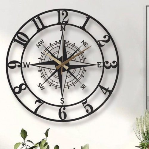 Decorative Metal Wall Clock