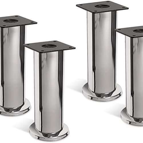Silver Stainless Steel Sofa Leg