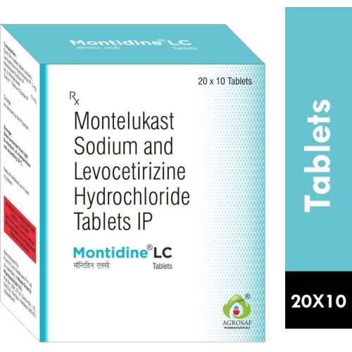 Montelukast 10mg & Levocetirizine 5mg Tablet