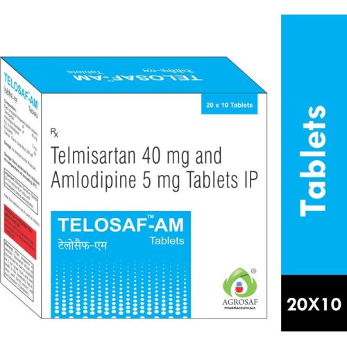 Telmisartan 40mg & Amlodipine 5mg Tablet