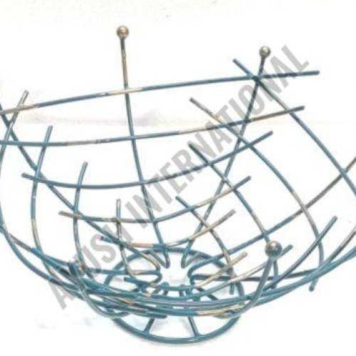 Decorative Iron Wire Fruit Basket