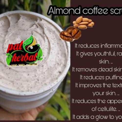 Herbal Almond Coffee Body Scrub