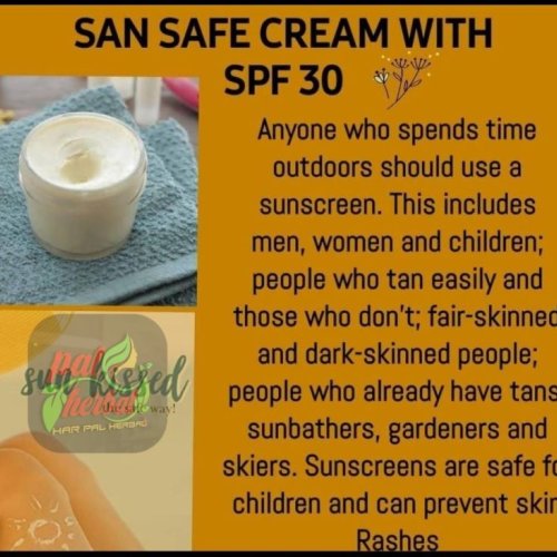 Herbal Sun Safe Cream
