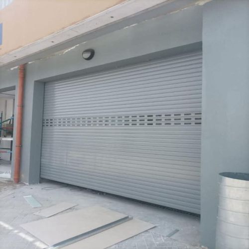 Galvanized Steel Insulated Automatic Rolling Shutter