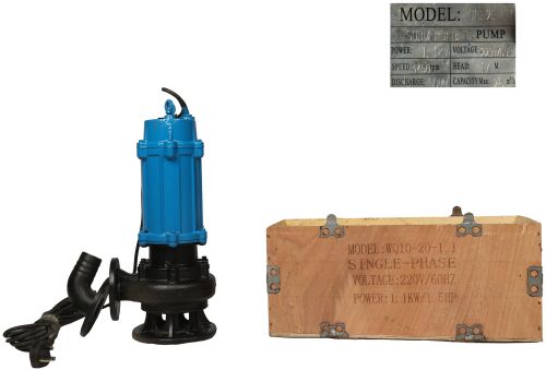Impa 591627-A Electric Submersible Sump Pump WQ10-20 (220V)