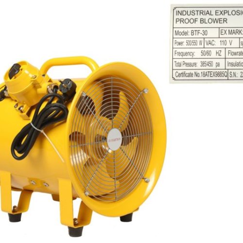 Pneumatic Ventilation Blower / Fan 12 Inch