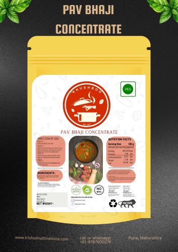 Frozen Pav Bhaji Concentrate