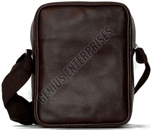 Chocolate PU Leather Sling Bag