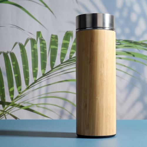 Natural Bamboo Water Bottle