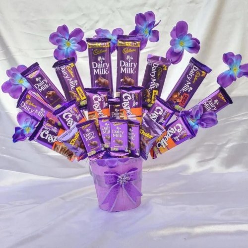 Beautiful Dairy Milk Chocolate Bouquet