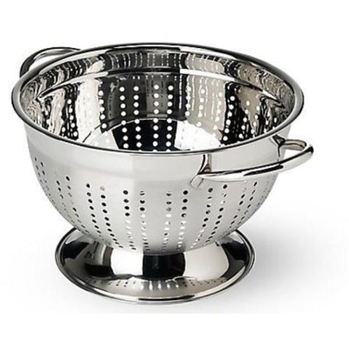 2 lines Stainless Steel German Colander