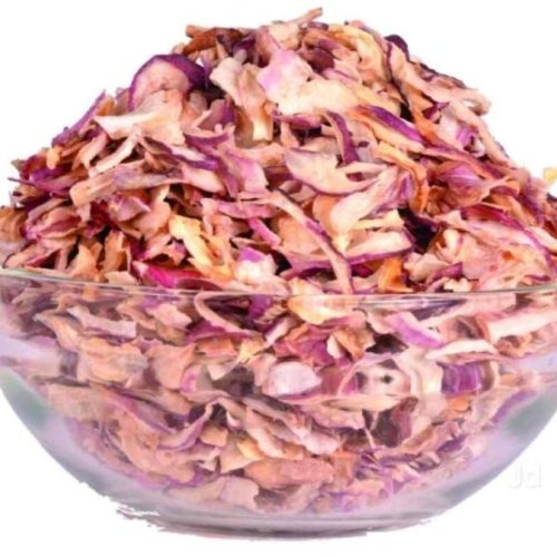 Dehydrated Pink Onion Flakes