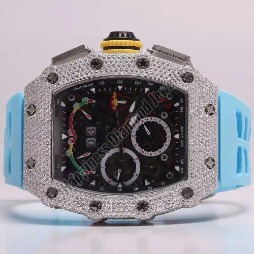 Automatic Movement Blinged Out Watch