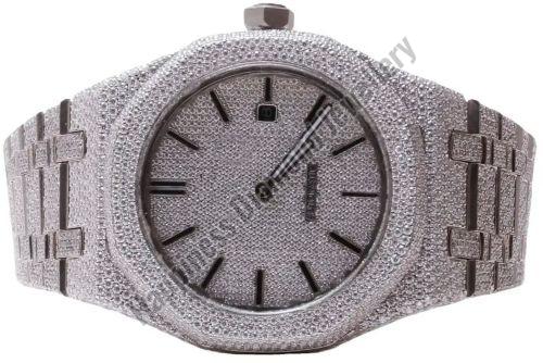 Custom Bezel Iced Out Watch