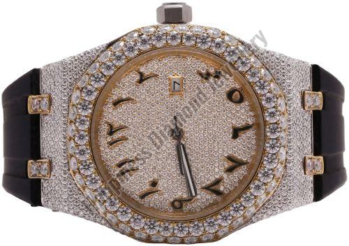 Customized Gold Silver Iced Out Watch