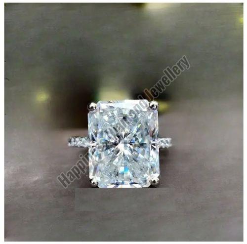 Gold Metal Engagement Ring