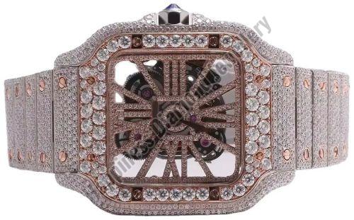 Gold Silver Luxury Watch