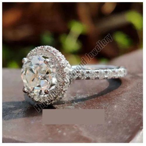 Halo Engagement Ring