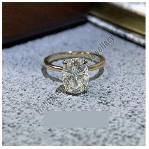 Oval Cut Solitaire Wedding Ring