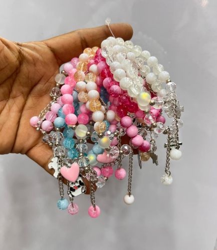 Crystal Glass Beads Bracelet