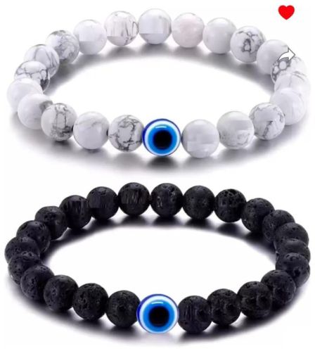 Round Glass Beads Bracelet