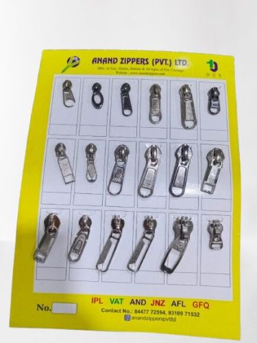 Zinc Alloy Luggage Zipper Slider
