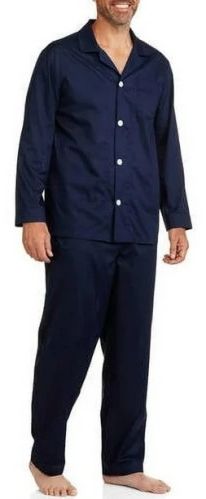 M11018 Mens Woven Pyjama Set