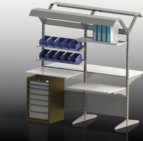 Mild Steel Workstation Table