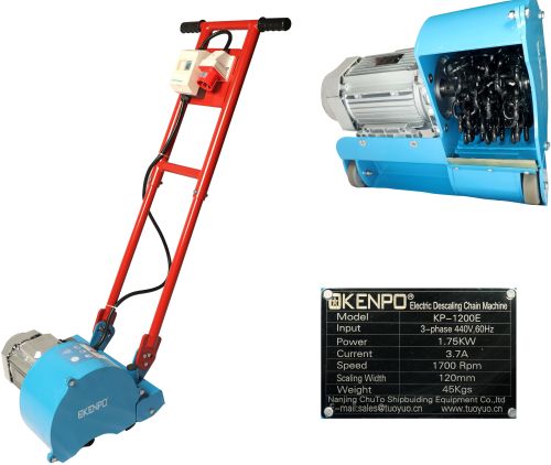 Electric Descaling Chain Machine 120mm 440V 3Ph 60Hz – IMPA 591212
