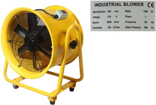 Electric Ventilation Blower 400MM Versatile Marine & Industrial Ventilation Unit-IMPA 591408