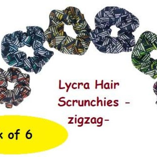 lycra hair scrunchies