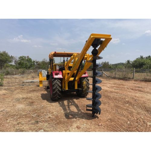 Tractor Mounted Post Hole Digger