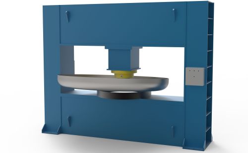 Dish End Hydraulic Press Machine