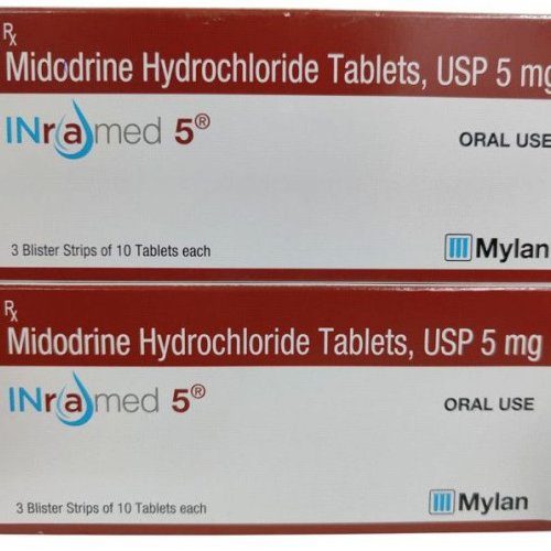 Midodrine Hydrochloride 5Mg Tablet