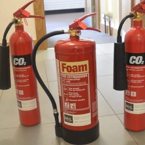 Co 2 Gas Base Portable Fire Extinguisher