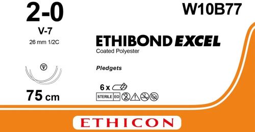 Ethicon W10B77 Ethibond Suture