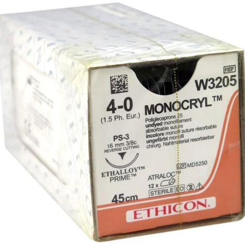 Ethicon W3205 Monocryl Suture