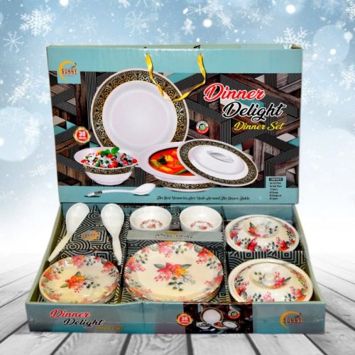 Dinner Delight Ceramic Crockery Set