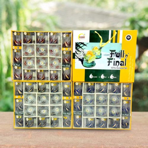 Full N Final Glass Crockery Set