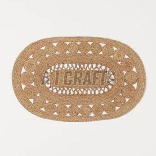 Handmade Woven Jute Rug Mat