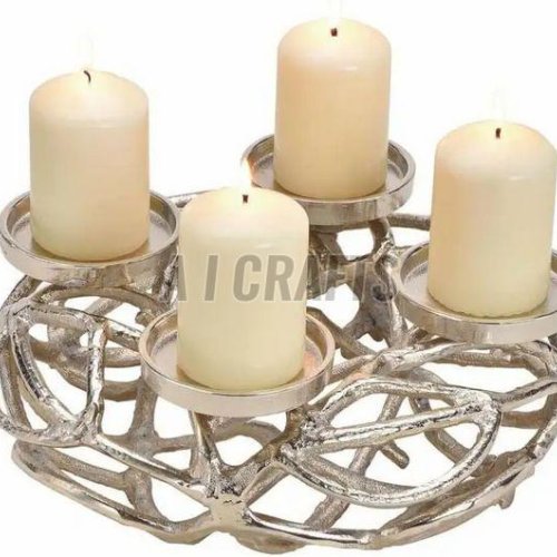 Small Golden Tea Light Candle Holder