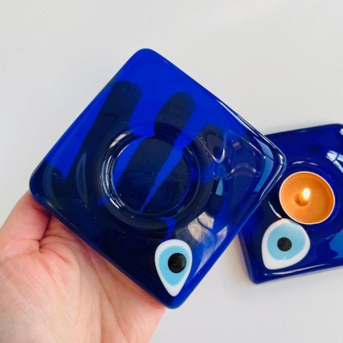 Evil Eye T Light Candle Holder
