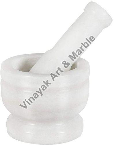 Marble Mortar and Pestle