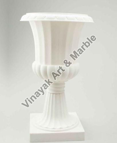 Marble Pedestal Planter